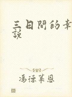 三日间的幸福小说
