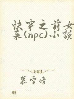 快穿之前女友归来(npc)小说免费阅读