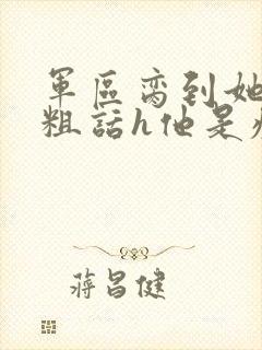 军区脔到她哭h粗话h他是疯批