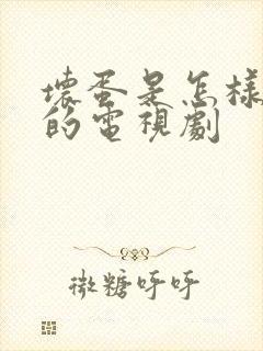 坏蛋是怎样炼成的电视剧