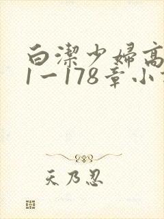白洁少妇高义第1一178章小说
