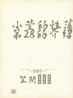 小莹的性荡生活第28的介绍