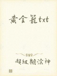 黄金笼txt