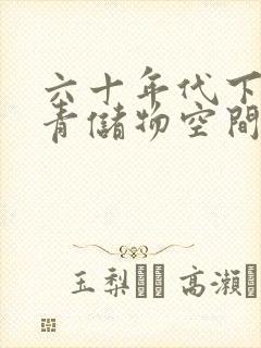 六十年代下乡知青储物空间