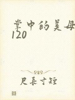 掌中的美母版主120