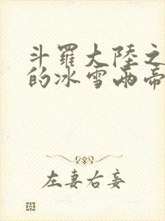 斗罗大陆之涅荡的冰雪两帝