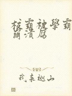 校霸被学霸玩到崩溃腐