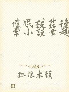 催眠校花后的日常小说笔趣阁