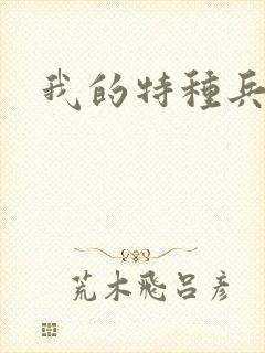 我的特种兵男友