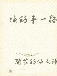 他的手一路下滑