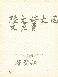 陆文婷大团圆全文免费