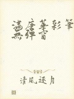 满唐华彩笔趣阁无弹窗