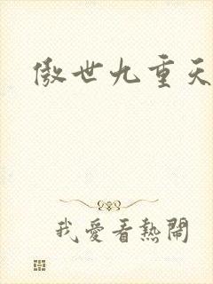 傲世九重天小说
