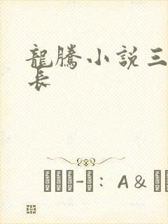 龙腾小说三宝局长