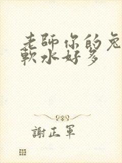老师你的兔子好软水好多