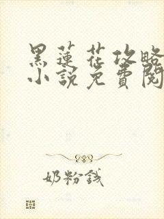 黑莲花攻略手册小说免费阅读全文