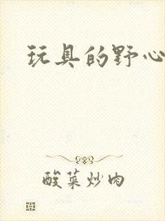 玩具的野心封面