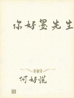 你好墨先生