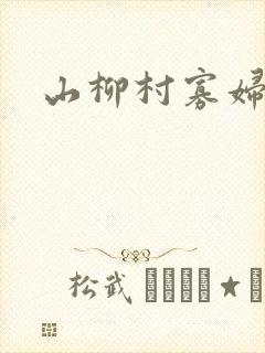 山柳村寡妇情史