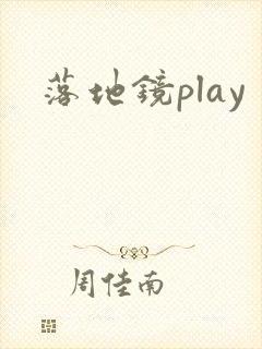 落地镜play
