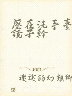 压在洗手台看着镜子干