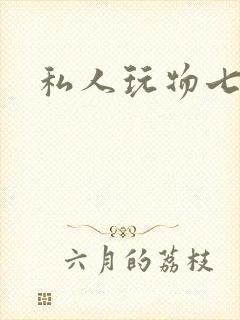 私人玩物七七