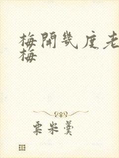 梅开几度老周张梅