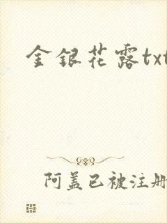 金银花露txt