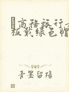 巜商务旅行女老板戴绿色帽的封面