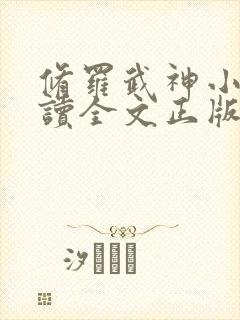 修罗武神小说阅读全文正版