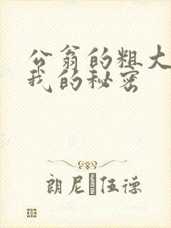 公翁的粗大放进我的秘密