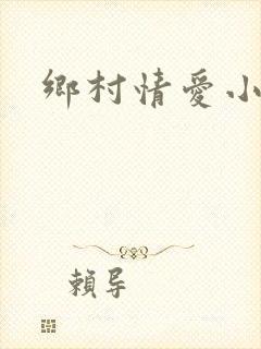 乡村情爱小说