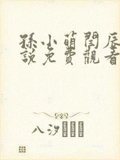 孙小萌闫辰的小说免费观看