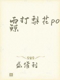 雨打梨花po问鲸