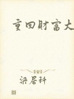 重回财富大时代