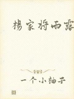 杨家将雨露均沾