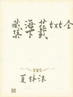 藏海花txt全集下载