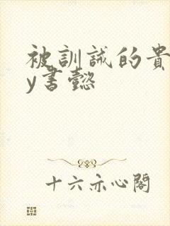 被训诫的贵妃by书懿