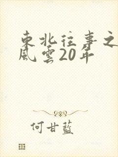 东北往事之黑道风云20年