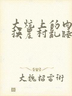 大炕上的肉体交换农村乱睡