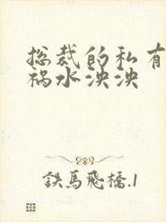 总裁的私有宝贝祸水泱泱