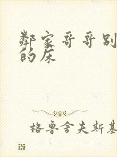 邻家哥哥别上我的床