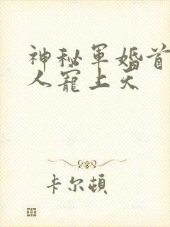 神秘军婚首长大人宠上天