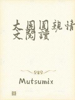 大团圆亲情会全文阅读