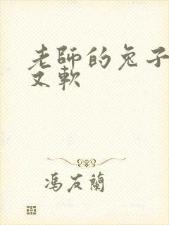 老师的兔子又大又软