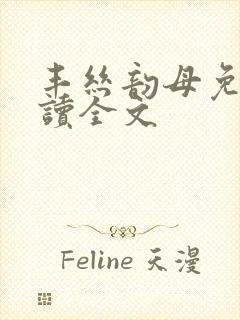 丰丝韵母免费阅读全文