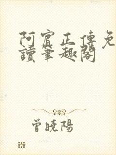 阿宾正传免费阅读笔趣阁