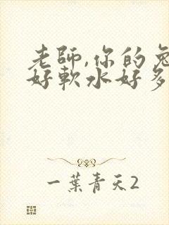 老师,你的兔子好软水好多