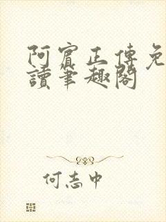 阿宾正传免费阅读笔趣阁封面