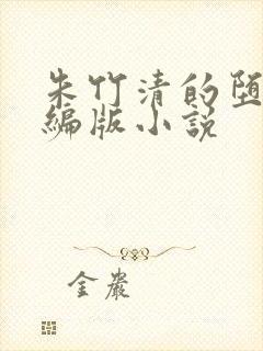 朱竹清的堕落改编版小说